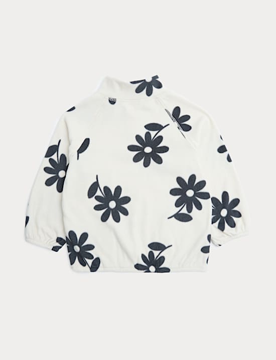 Floral Print Fleece Top (2-8 Yrs)