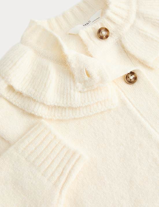 Ruffle Cardigan (1-8 Yrs)
