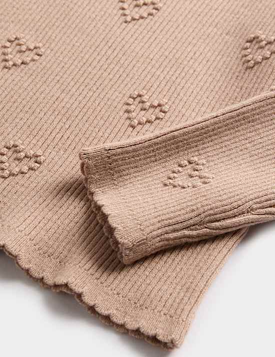 Heart Knitted Top (2-8 Yrs)