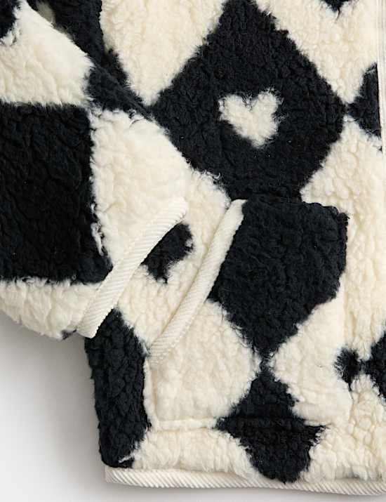 Harlequin Borg Jacket (2-8 Yrs)