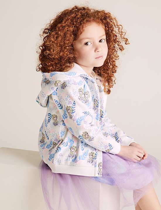Disney Frozen&trade; Print Hoodie (2-10 Yrs)