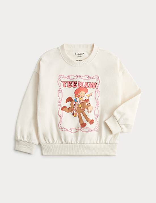 Sweat-shirt 100 % coton &agrave; motif Jessie Toy Story&trade; (du 2 au 8 ans)