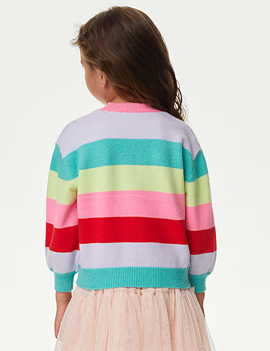 Rainbow Christmas Jumper (2-8 Yrs)