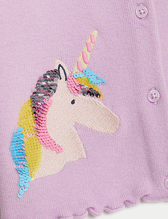 Sequin Embellished Cardigan (2-8 Yrs)