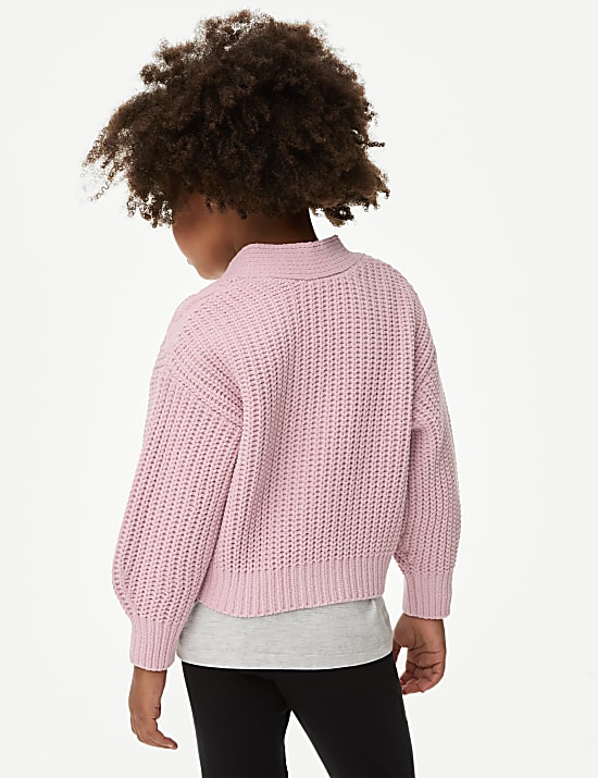 Chunky Knit Cardigan (2-8 Yrs)