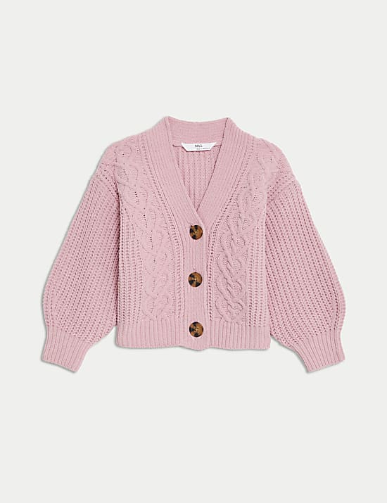 Chunky Knit Cardigan (2-8 Yrs)