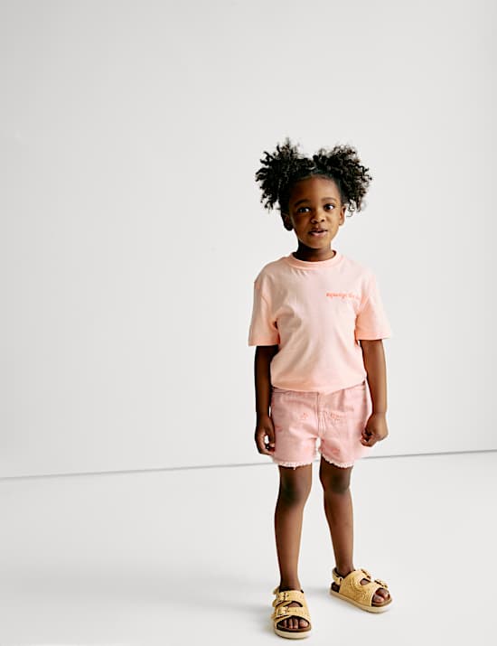 Pure Cotton Squeeze the Day T-Shirt (2-8 Yrs)