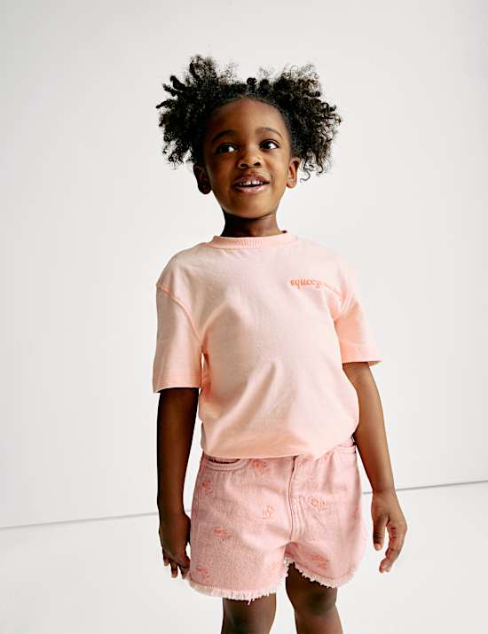 Pure Cotton Squeeze the Day T-Shirt (2-8 Yrs)