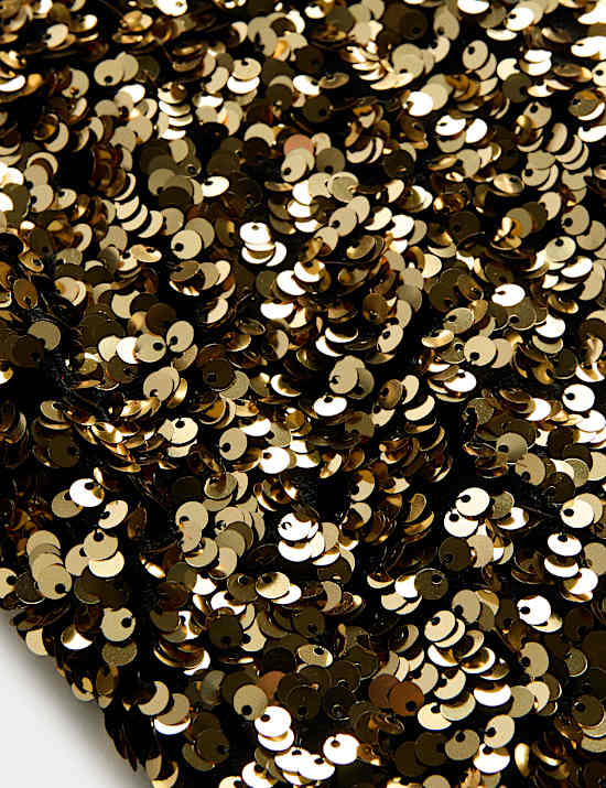 Flared Sequin Trousers (2-10 Yrs)