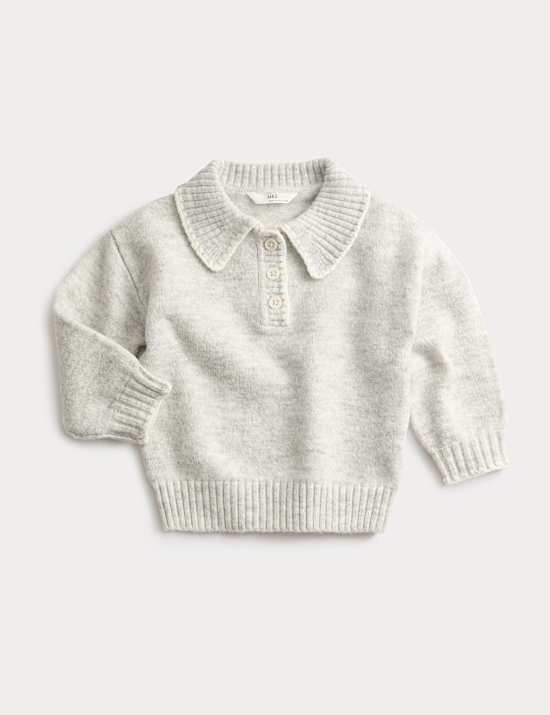 Contrast Stitch Knitted Top (2-8 Yrs)