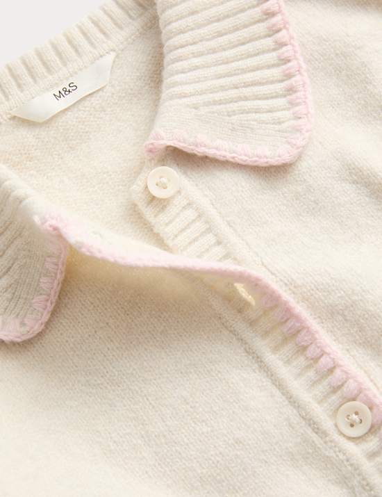 Blanket Stitch Cardigan (2-8 Yrs)