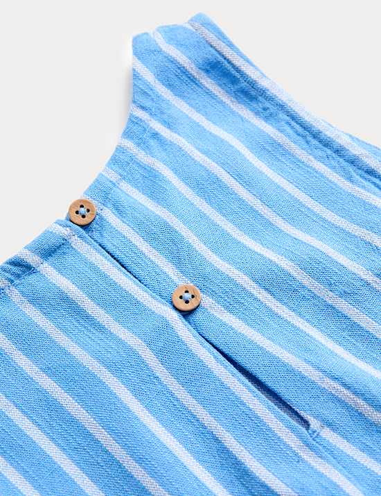 2 Piece Cotton Rich Striped Outfit (2-8 Yrs)