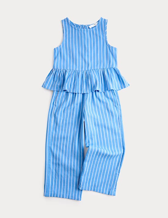 2 Piece Cotton Rich Striped Outfit (2-8 Yrs)