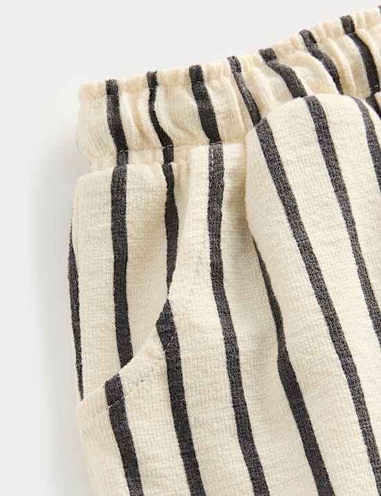 Pure Cotton Striped Trousers (2-10 Yrs)