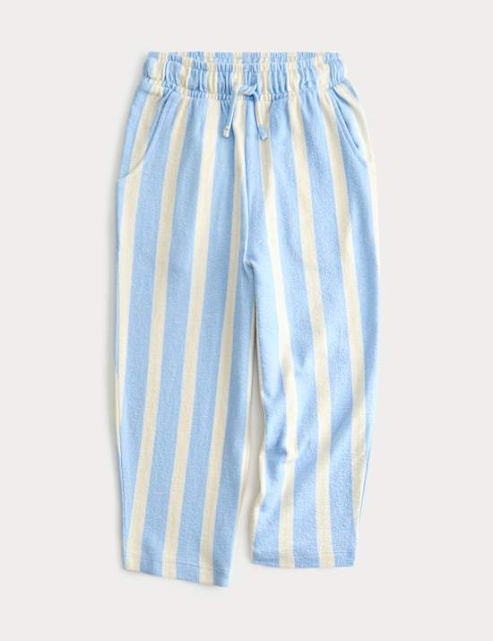 Pure Cotton Striped Trousers (2-10 Yrs)