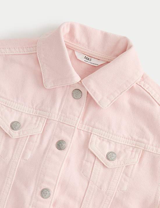 Chaqueta 100 % algod&oacute;n denim (2-8 a&ntilde;os)