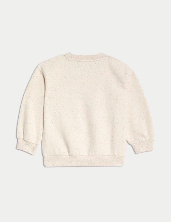 Cotton Rich Neppy Sweatshirt (2-8 Yrs)