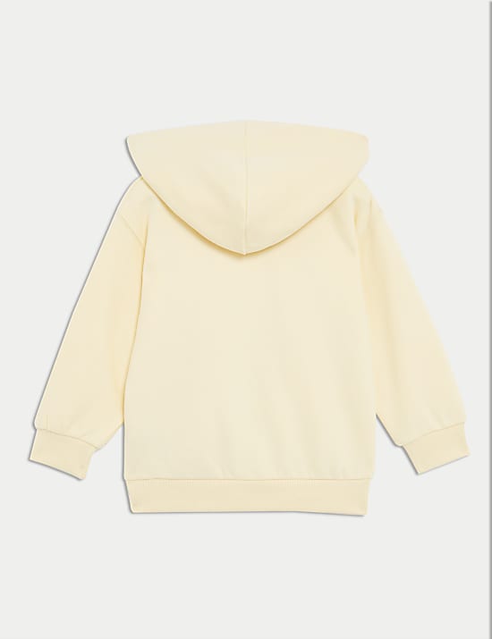 Cotton Rich Jersey Zip Hoodie (2-8 Yrs)