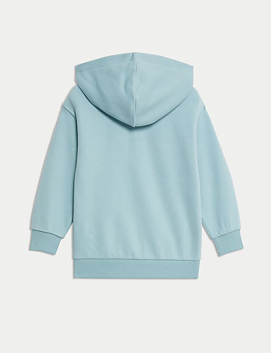 Cotton Rich Jersey Surf Club Zip Hoodie (2-8 Yrs)