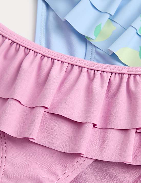 2 Pack Ruffle Trim Bikini Bottoms (2-8 Yrs)