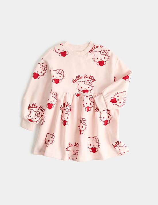 Cotton Rich Hello Kitty&trade; Sweatshirt Dress