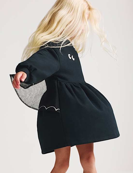 Cotton Rich Halloween Cape Dress (2-8 Yrs)