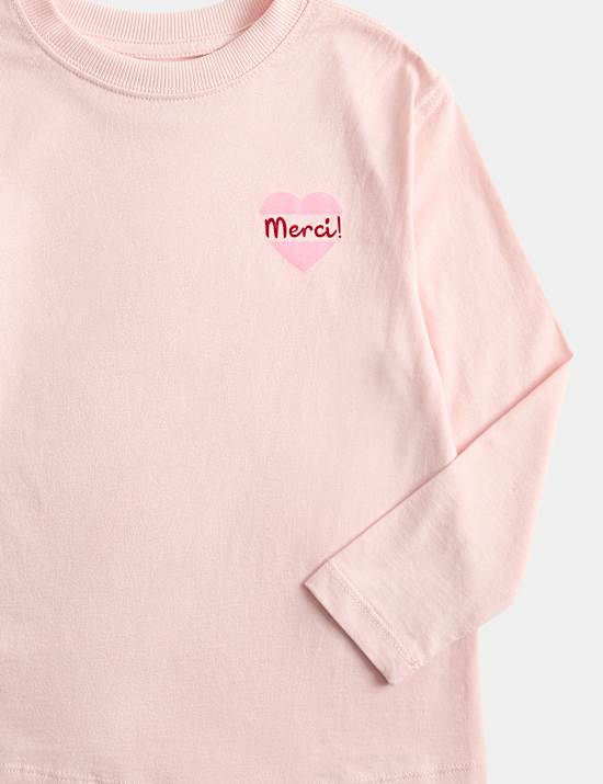 Pure Cotton Merci Top (2-8 Yrs)