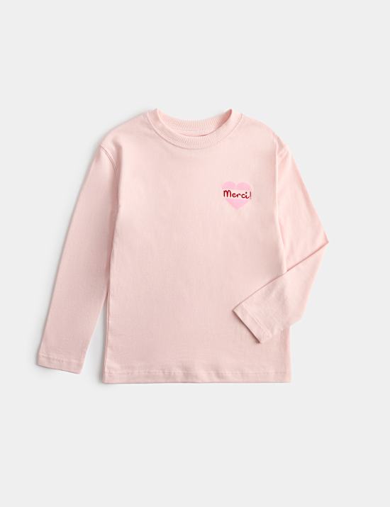 Pure Cotton Merci Top (2-8 Yrs)