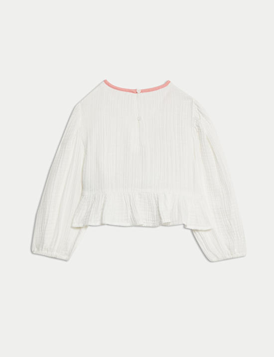 Pure Cotton Bow Top (2-16 Yrs)