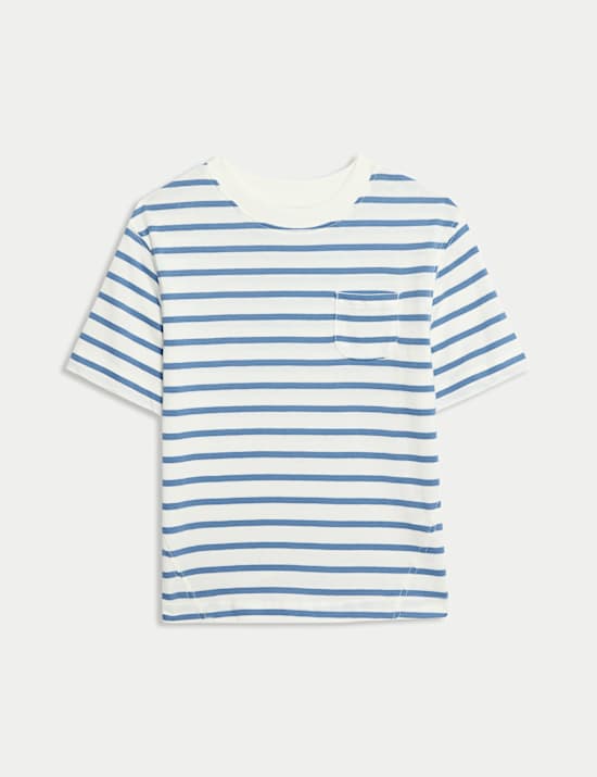 Koszulka w paski ze 100% bawełny (2&ndash;8 lat)
