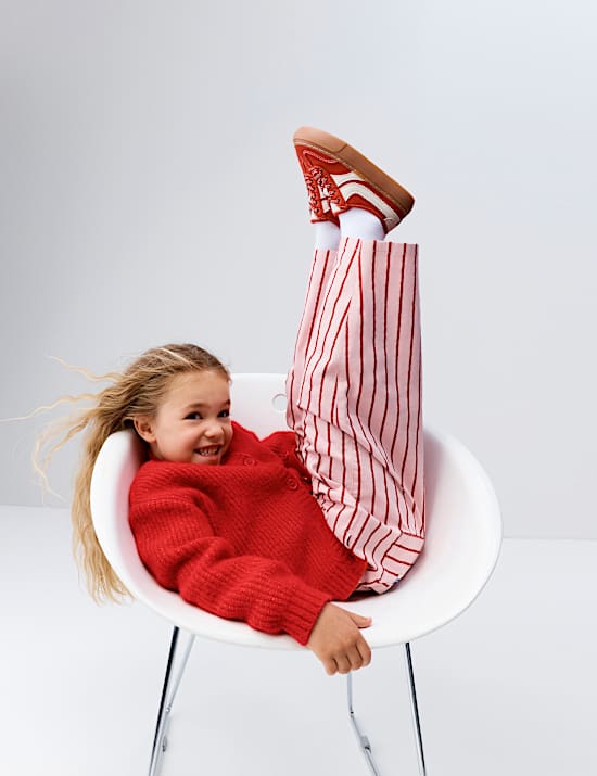 Knitted Cardigan with Wool (2-8 Years)