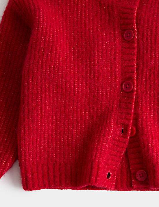 Knitted Cardigan with Wool (2-8 Years)