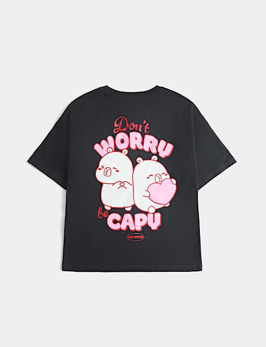 Cotton Rich Capybara T-Shirt (2-8 Yrs)