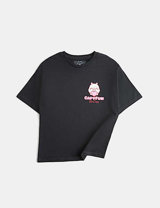 Cotton Rich Capybara T-Shirt (2-8 Yrs)