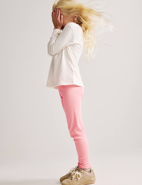 Set van 5 katoenrijke leggings (2-8 jaar)