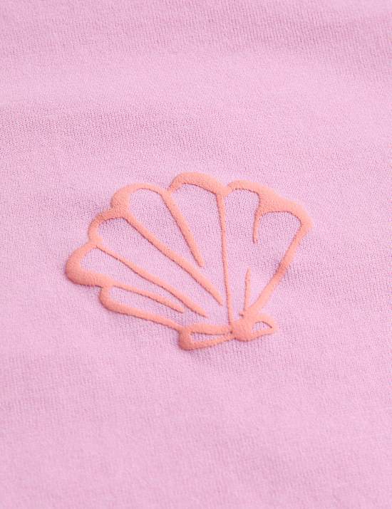 Pure Cotton Shell T-Shirt (2-8 Yrs)