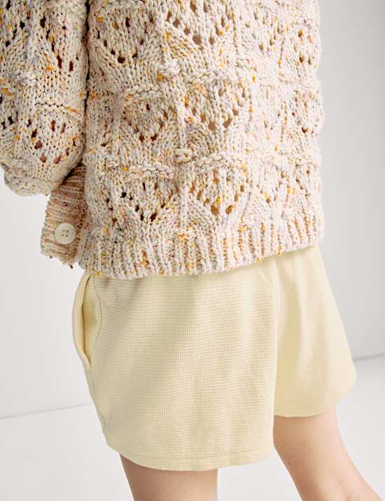 Cotton Rich Waffle Shorts (2-8 Yrs)