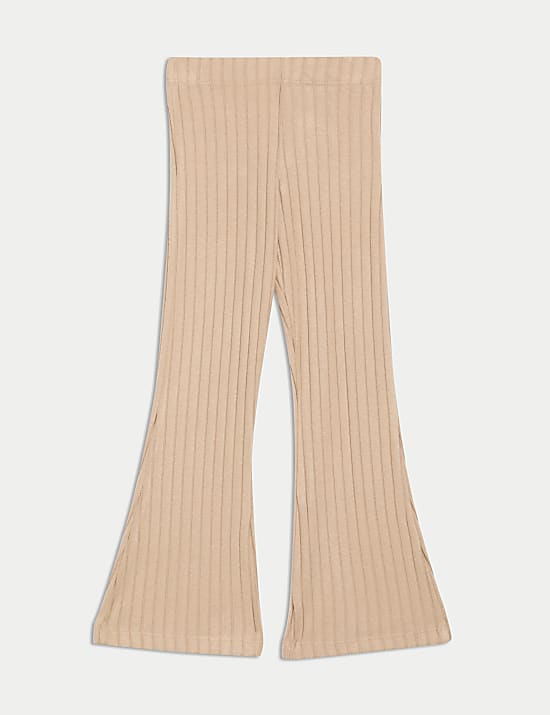 Εβαζέ κολάν με ριμπ ύφανση (2-8 ετών)