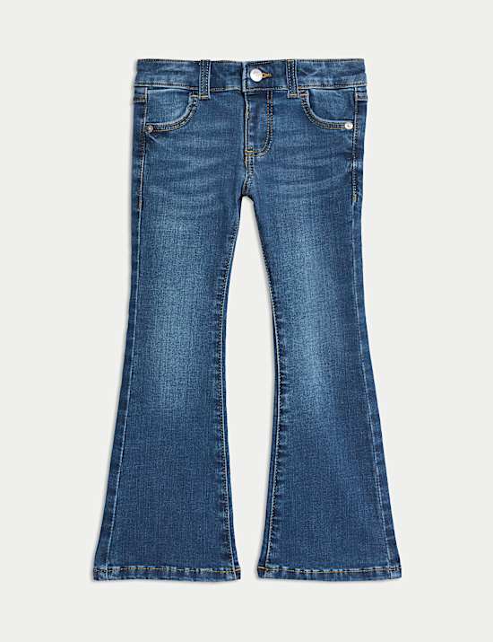 Denim Flared Jeans (2-8 Yrs)