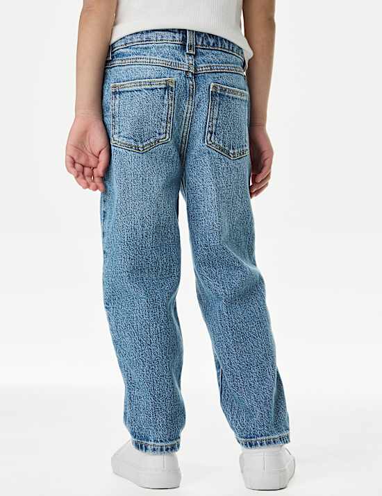 Mom Denim Jeans (2-8 Yrs)