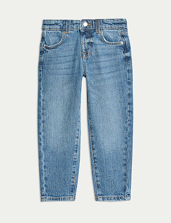 Mom Denim Jeans (2-8 Yrs)