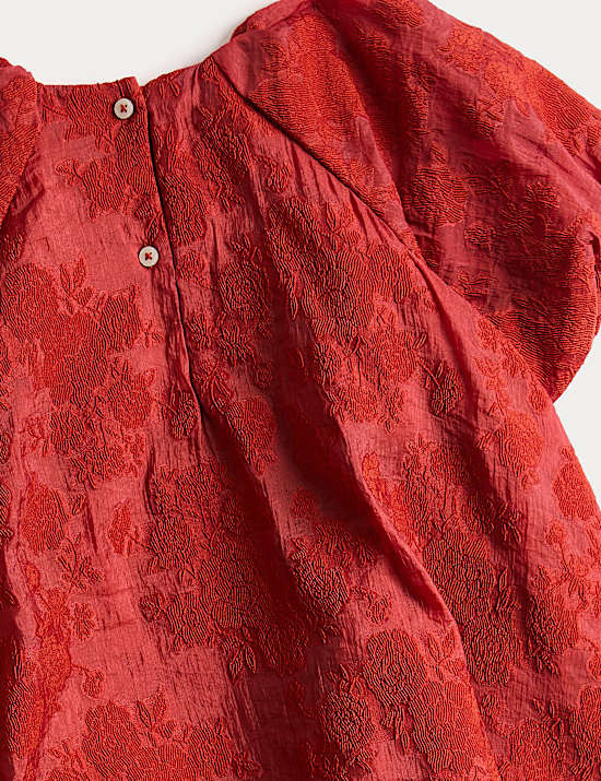 Jacquard Dress (2-16 Yrs)