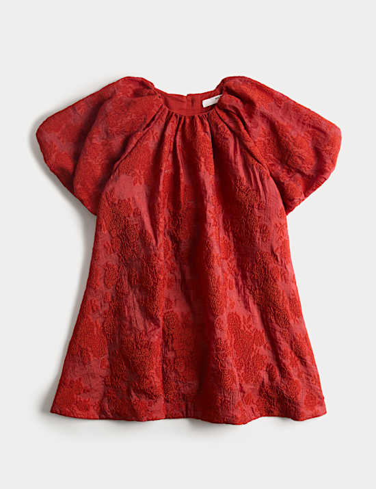 Jacquard Dress (2-16 Yrs)