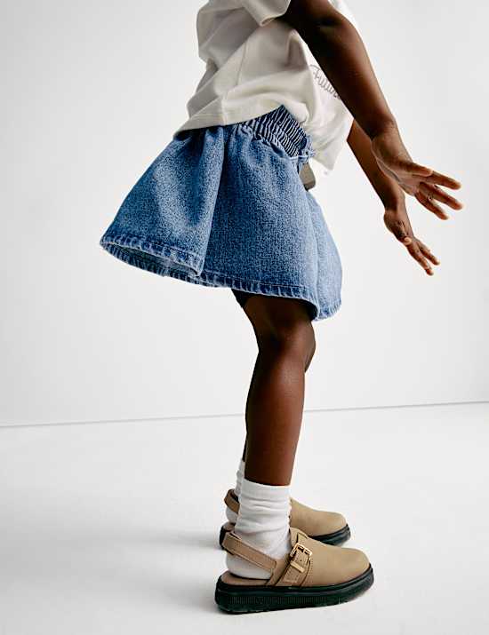 Denim Mini Skirt (2-8 Yrs)