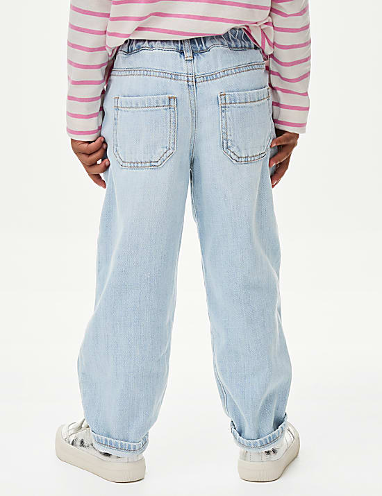 Τζιν παντελόνι Mom (2-8 ετών)