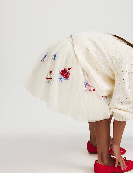 Jelly Sequin Tutu Skirt (2-10 Yrs)