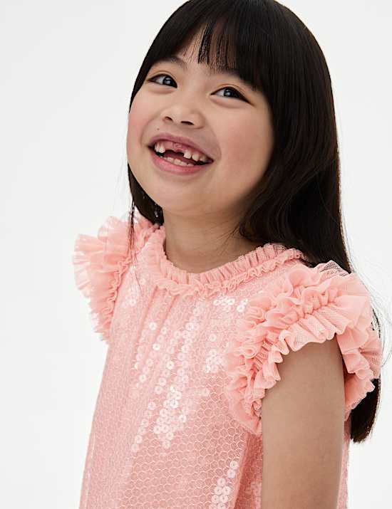 Sequin Dress (2-8 Yrs)