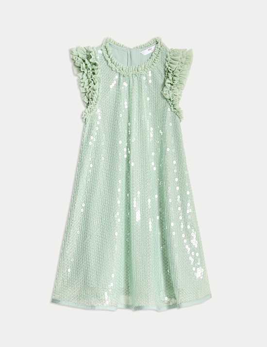 Robe ornée de sequins (du 2 au 8 ans)