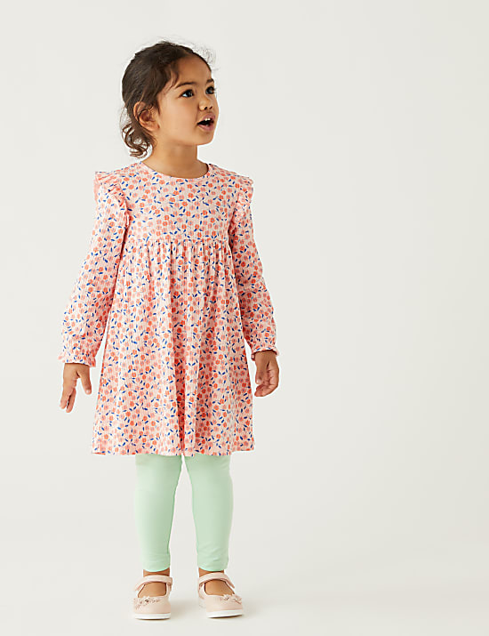 Pure Cotton Floral Dress