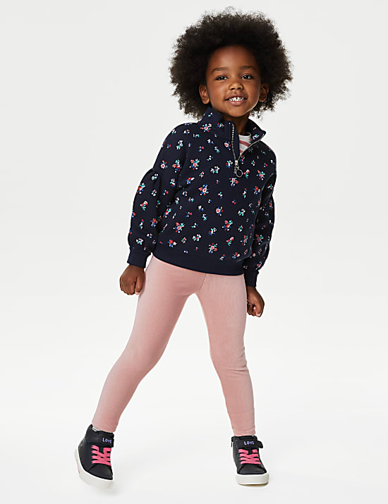 Leggings en velours c&ocirc;tel&eacute; de coton &agrave; taille &eacute;lastique (du&nbsp;2 au 8&nbsp;ans)